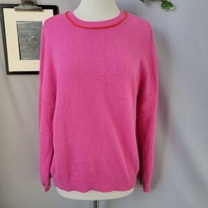 Boden Pink Crew Neck Sweater